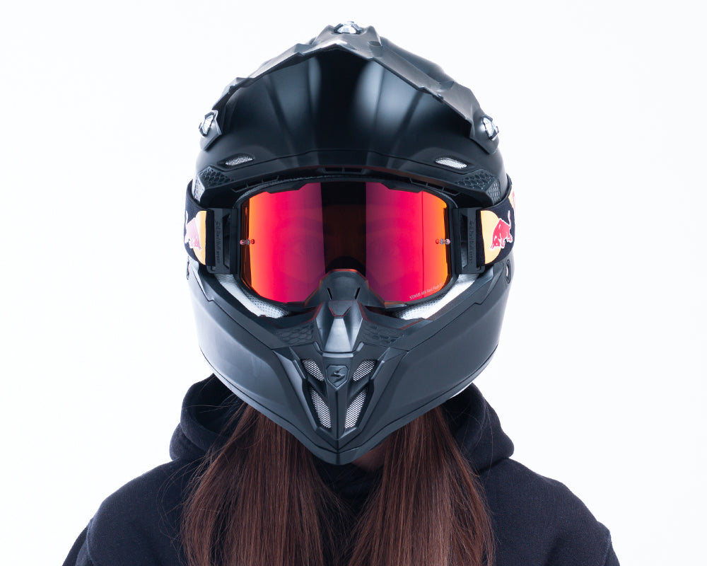 Red Bull Spect STRIVE zapasowa szyba BLACK FLASH