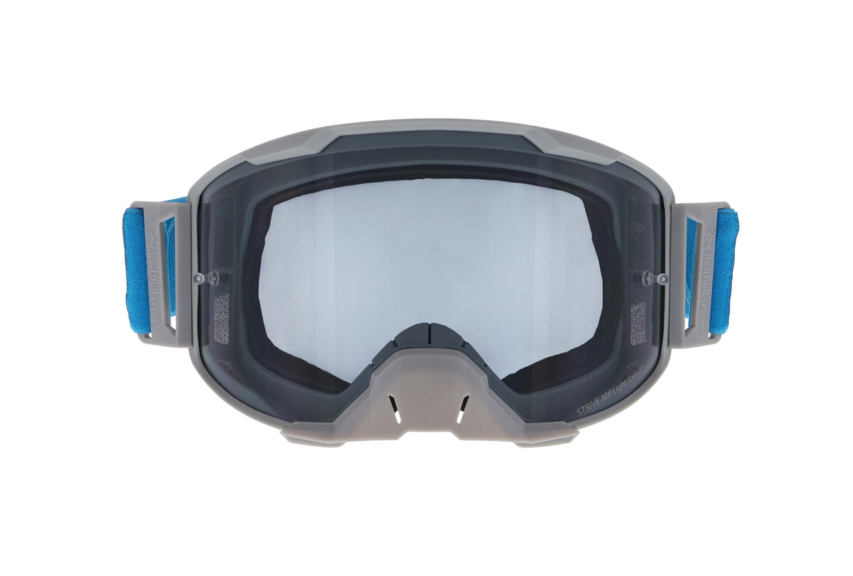 Red Bull Spect STRIVE S motocross goggles grey with smoke lens