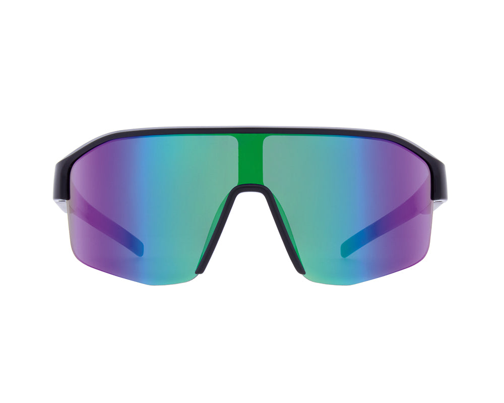 Red Bull Spect DUNDEE sunglasses black with purple-blue lens