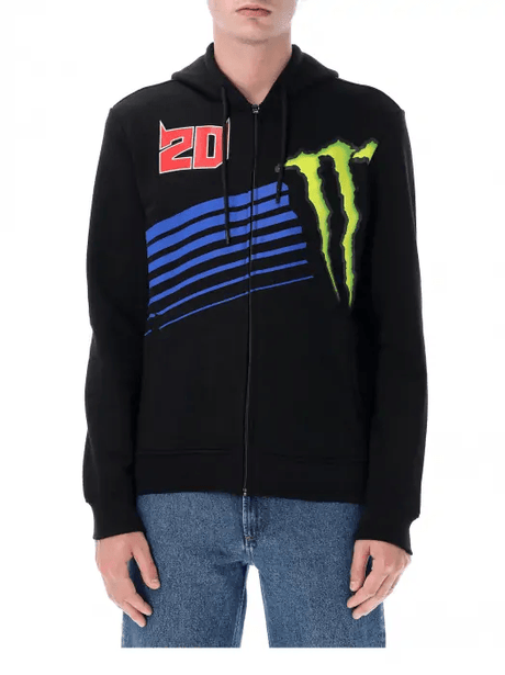 Bluza Fabio Quartararo Yamaha MotoGP Monster Energy czarna