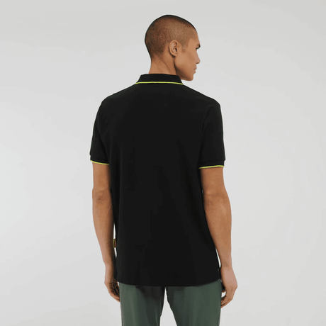 Koszulka polo Aston Martin F1 Team casual czarna