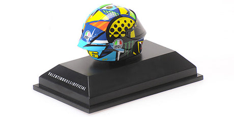 Model kasku Minichamps Valentino Rossi MotoGP test Sepang 2020