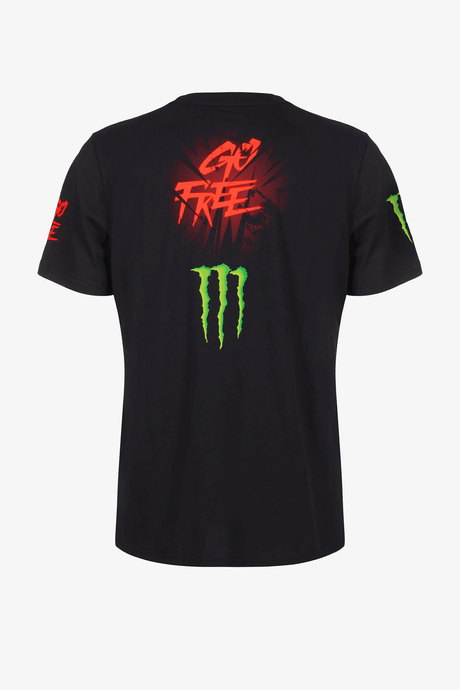 Koszulka Francesco Bagnaia Monster Energy czarna 63