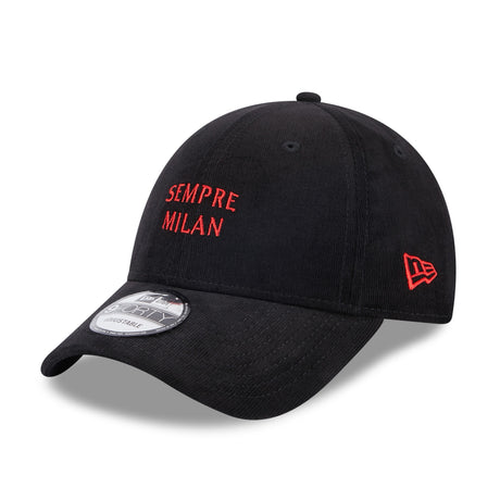 Czapka z daszkiem AC MILAN 9forty SEMPRE MILAN czarna
