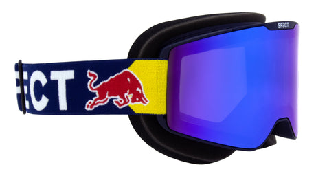 Gogle Red Bull Spect TORP do snowcrossu niebieskie z niebieską szybą