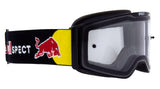 Red Bull Spect TORP motocross goggles black with clear lens