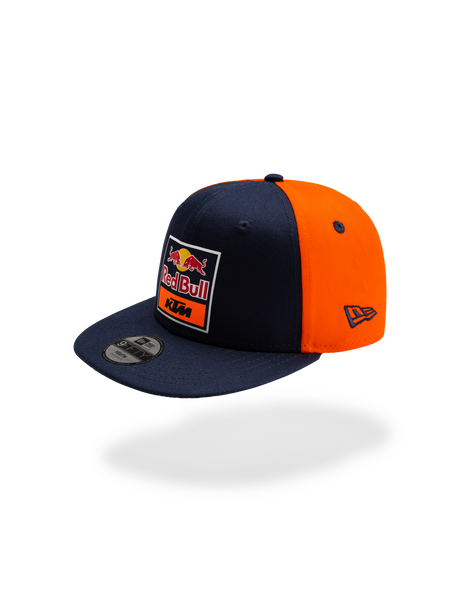 Dziecięca czapka zespołowa KTM Red Bull Racing z prostym daszkiem
