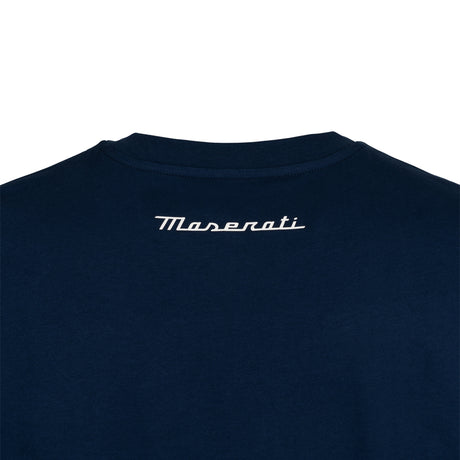 Koszulka męska Maserati z małym logo trójzębu