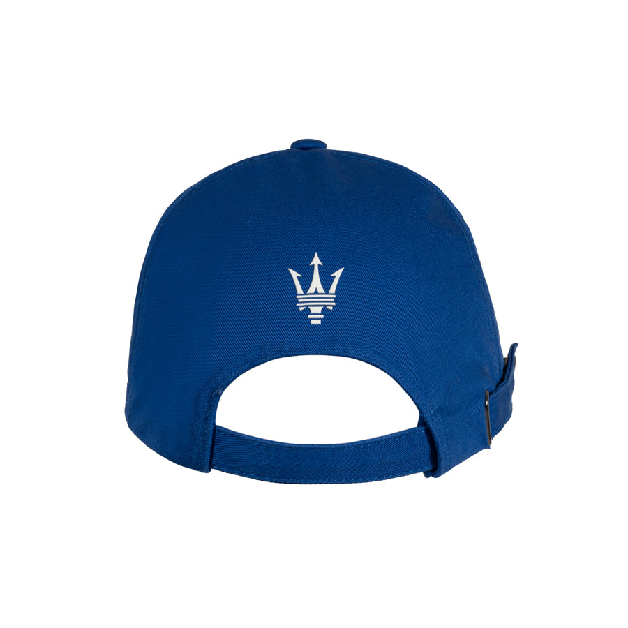 Czapka z daszkiem Maserati casual niebieska