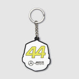 Lewis Hamilton keyring – Mercedes AMG F1 with LH motif