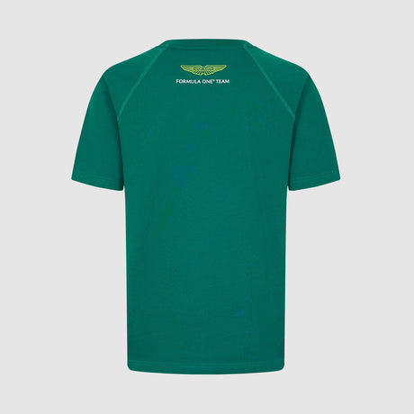 Koszulka casual Aston Martin F1 Team LOGO zielona