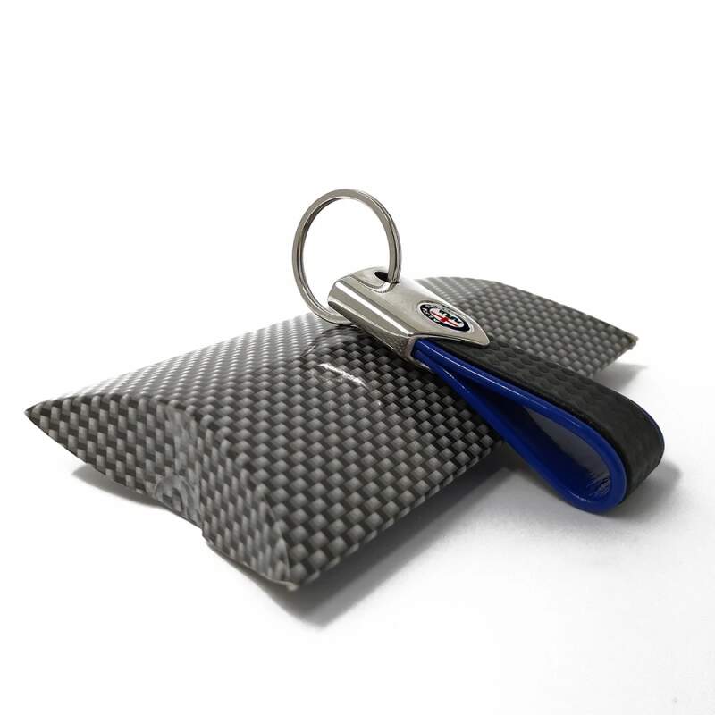 Brelok Alfa Romeo BAND carbon blu