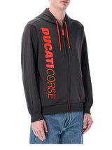 Bluza kibica Ducati Corse ciemnoszara z logo