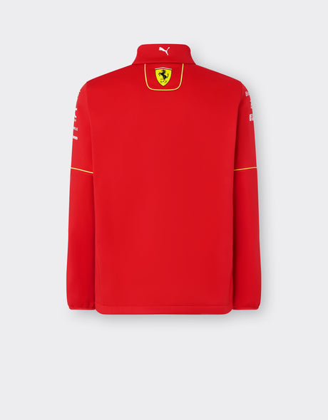 Kurtka softshell zespołowa Scuderia Ferrari F1 czerwona