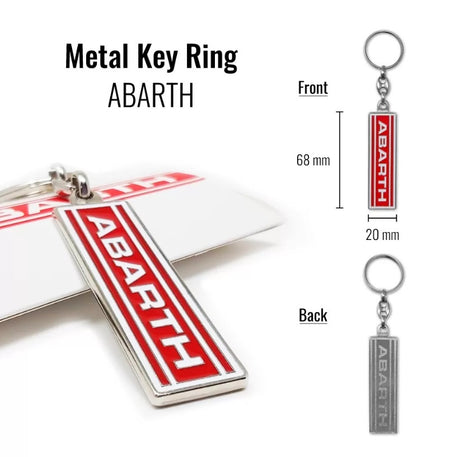 Metalowy brelok Abarth