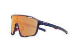 Red Bull Spect KRAFT sunglasses, blue with brown lens