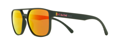 Okulary przeciwsłoneczne Red Bull Spect ELROY oliwkowe z brązowymi soczewkami