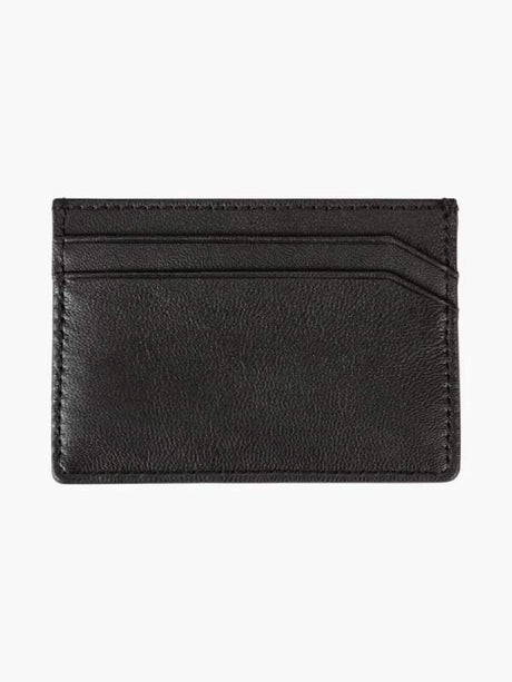 Skórzane etui na karty HUGO - Visa Cash App RB czarne
