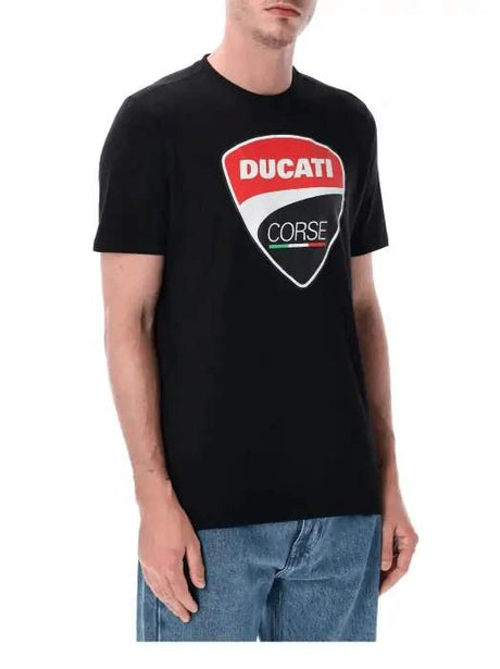 Koszulka Ducati Corse z logo Ducati czarna