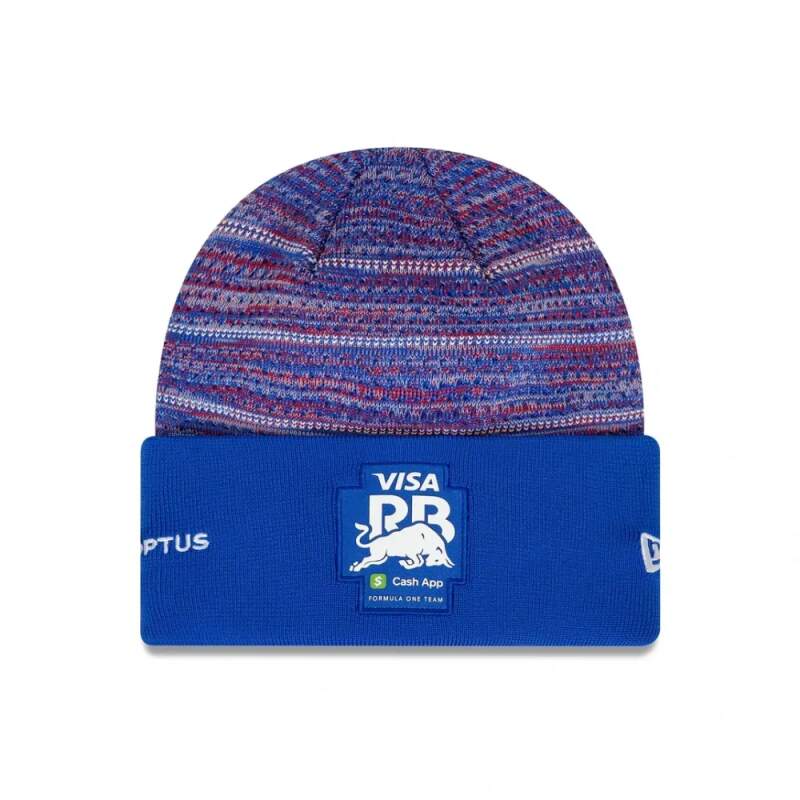 Daniel Ricciardo team winter beanie - Visa Cash App RB, blue