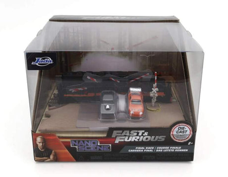 Diorama - Szybcy i wściekli Toyota Supra - Dodge Charger