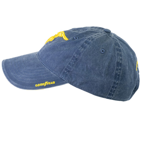 Czapka z daszkiem kibica Goodyear Wingfoot jasnoniebieska