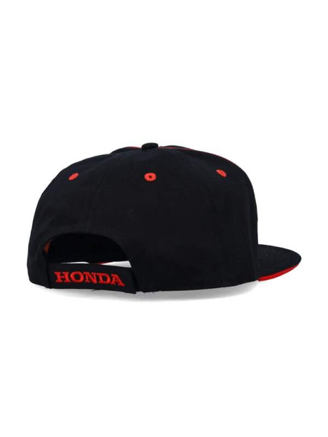 Honda fan cap with large logo black