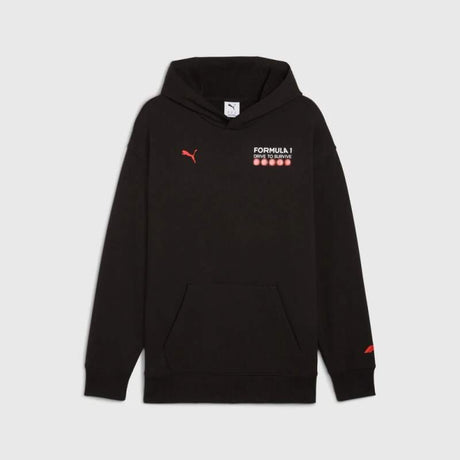 Bluza kibica z kapturem Puma F1 Drive To Survive czarna