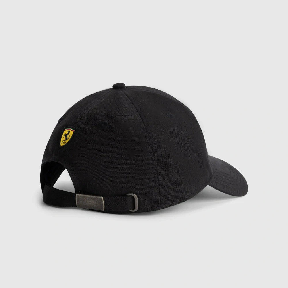 Scuderia Ferrari F1 Cap with Car Print – Black
