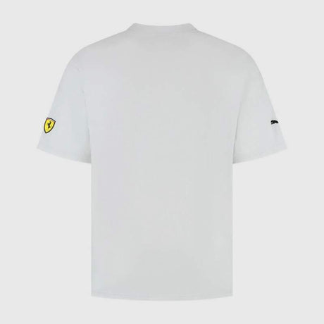 Scuderia Ferrari F1 casual T-shirt with SF motif grey
