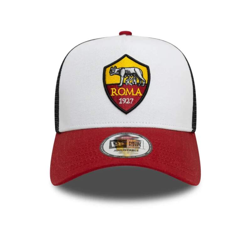 Siateczkowa czapka z daszkiem AS ROMA EF z logo