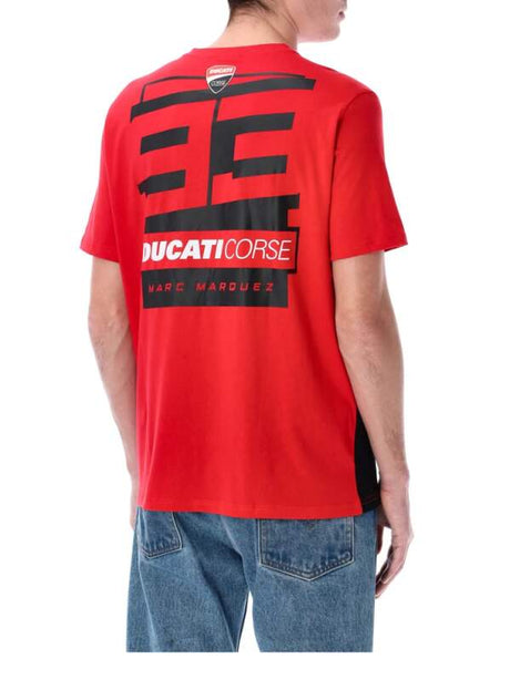 Koszulka kibica Ducati Corse - Marc Marquez z logo