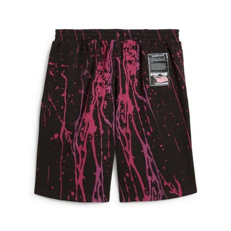 Spodenki Puma Formuła 1 Splash – czarno-różowe