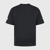 Koszulka casual Scuderia Ferrari F1 czarna GRAPHIC