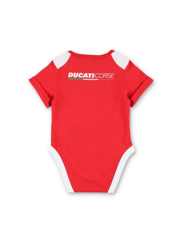 Ducati Corse baby bodysuit with kids' motif