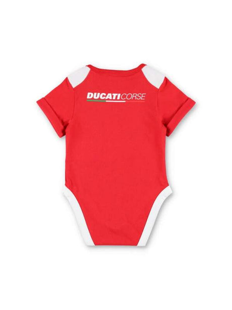Body dziecięce Ducati Corse z dziecięcym motywem