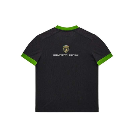Koszulka dziecięca Lamborghini Squadra Corse z logo sponsorów - 9-12 lat
