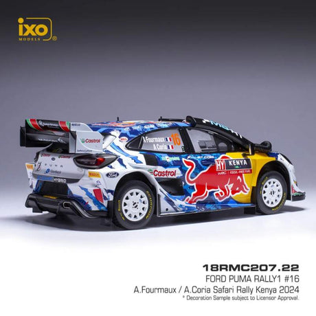 Model IXO Ford Puma Rally 1, WRC, Safari Rally Kenya, 2024, #16