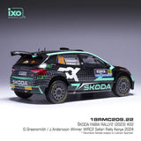 Model IXO Škoda Fabia Rally2, WRC, Safari Rally Kenya, 2024, #22
