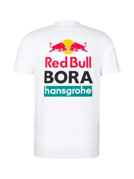 Koszulka kibica Red Bull Bora Hansgrohe biała z logo