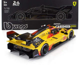 Model Bburago Ferrari 499P NR.83 Le Mans 2024 1:18 AF Corse - edycja Deluxe