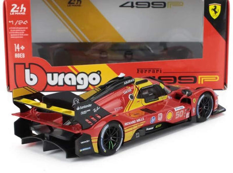Model Bburago Ferrari 499P #50 Winner Le Mans 2024