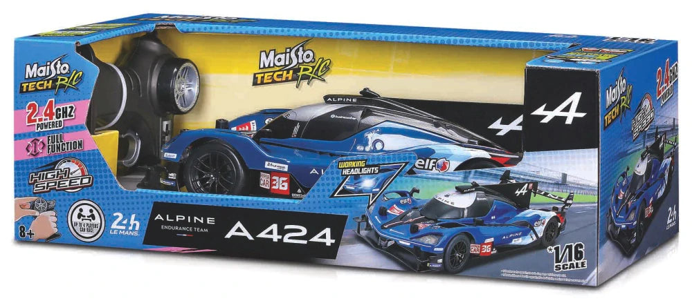 Model RC Maisto Tech Alpine A424 #36 Le Mans 2024 1:16
