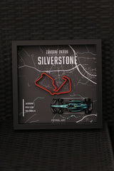 Obraz 3D Petrol Art – Fernando Alonso, Silverstone