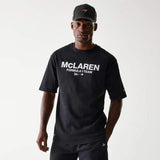 Koszulka casual McLaren F1 NE wordmark czarna