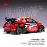 Model Ixo Toyota GR Yaris Rally2 #39 Latvala 1:18 – Rally Finland 2024