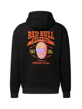 Bluza casual z kapturem Red Bull Rampage FREERIDE czarna