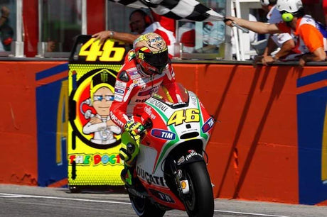 MotoGP helmet model Valentino Rossi Misano 2012