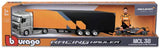 Model McLaren MCL38 Bburago #4 Lando Norris 2024 z ciężarówką Mercedes