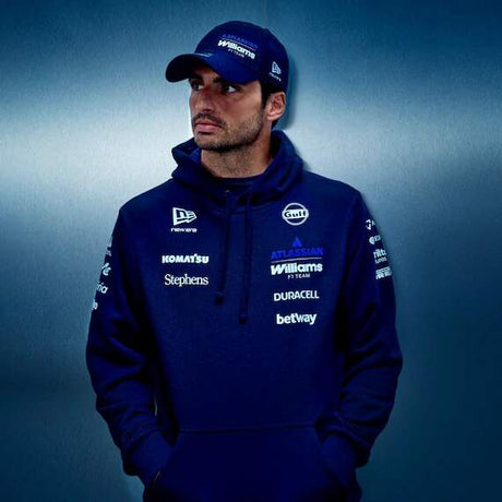 Bluza z kapturem Williams F1 Team z logo sponsorów - edycja zespołowa